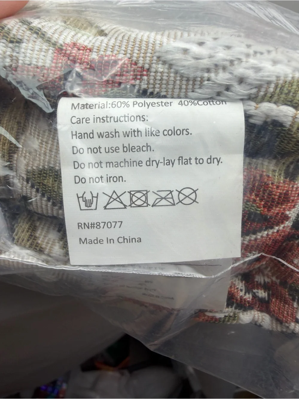 Tapestry Boosters Cushion, Brand New, 15 X 15 X 4